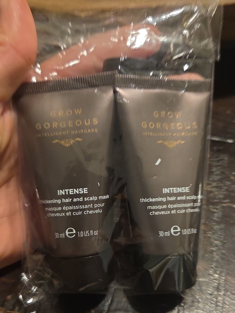 3-Intense Thickening Hair & Scalp Mask - 30 ML Each